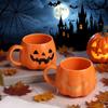 Creative Halloween Cushaw  Cute Mug Hand-painted Suitable For Halloween Party Scene Decoration