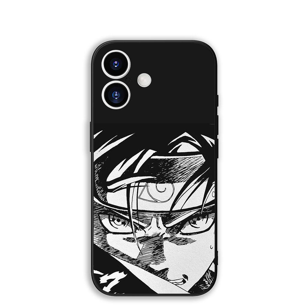 

Cover for Samsung Galaxy S25 S24 S23 Fe Ultra Plus S7 Edge A05 A06 A16 A15 A35 Phone Case Uchiha Sasuke Akatsuki Narutos Kakashi Galaxy S24