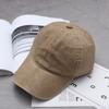 Washed Hat Old Baseball Hat Retro Duckbill Hat Solid Color Women S Outdoor