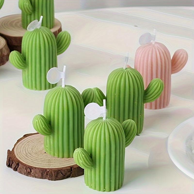3Pcs Cactus Silicone Mold DIY S/ M/ L Cactus Candle Mold