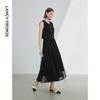 Langzi Retro Polka Dot High-Waist Skirt
