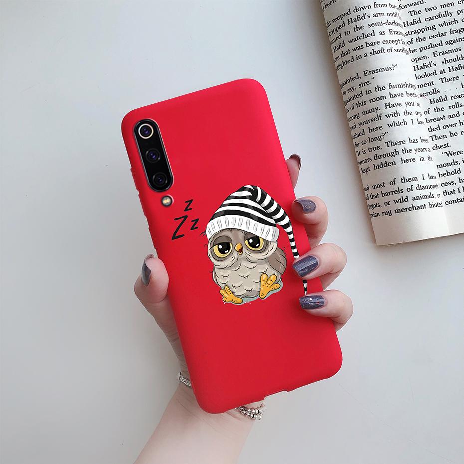 For Xiaomi Mi 9 SE Mi 9 Lite Case Soft Flower Painted Silicone TPU Cover Phone Case For Xiomi Xiaomi Mi 9 Mi9 SE Lite 9SE Cases