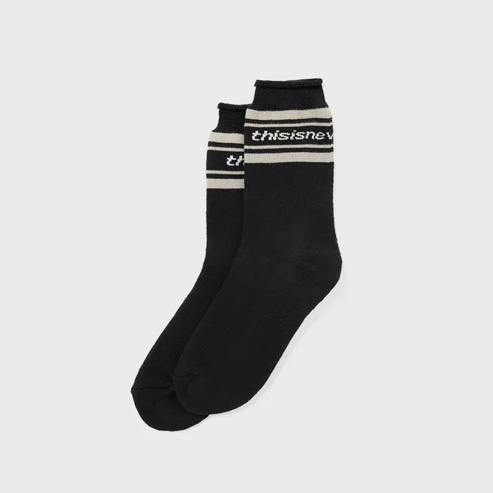 Striped Socks Black