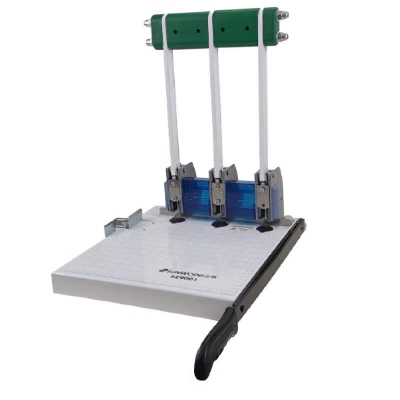 Sanki SZ9001 Adjustable 3-Hole Punch and Binding Machine