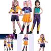 Kpop Demon Hunters Rumi Mira Zoey Cosplay Dress For Kids Halloween Party Costumes