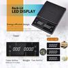 Kitchen Scale 3KG/ 0.1g Digital Coffee Timer LCD Display Pour Over Drip Espresso Balance Precision Milk Powder Cooking Baking