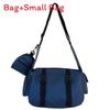Kids Solid Simple Color Large Capacity Shoulder Bag With Breathable Material