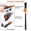 Battery Operated Liquid Transfer Pump Hand Held Electric Liquid Siphon Pump Portable Pump for Fuel Oil Water Gas Fish Tank 25-26s