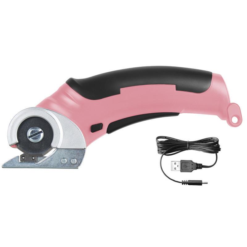 Household Electric Round Knife Cutting Machine Small Electric Carpet Scissors New Handheld Clothing Leather Scissors