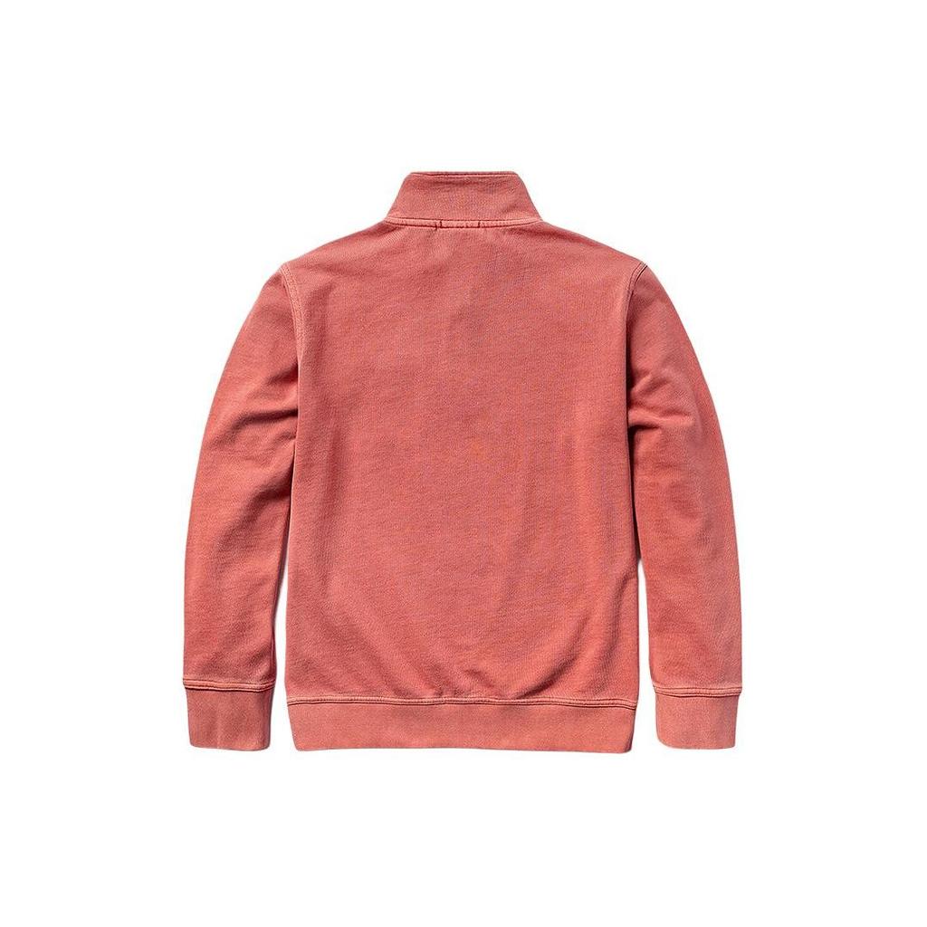 Timberland Solid Logo Pullover Hoodie Men hoodies Spicy-Red A42MF-EG6