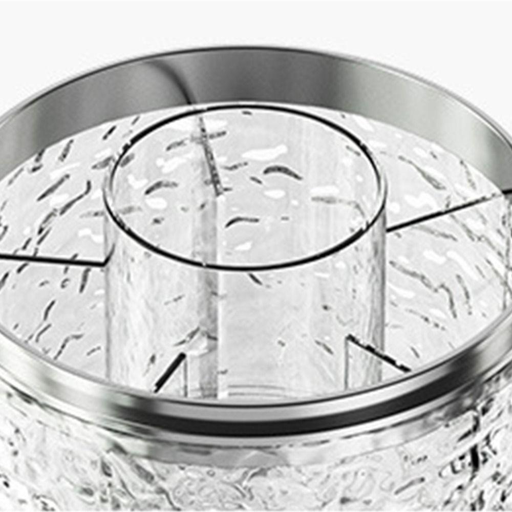 With Cover Makeup Brush Cylinder Rotatable Dressing Table Shelf Desktop Supplies Pen Holder  Gift