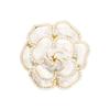Professional Amasht Pearl Camellia Corsage Women'S Temperament Small Fragrant Brooch Retro Suit Sweater Pin