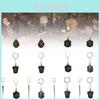Premium Alloy Keychain Magical Academy Wand Decorative Accessory Set