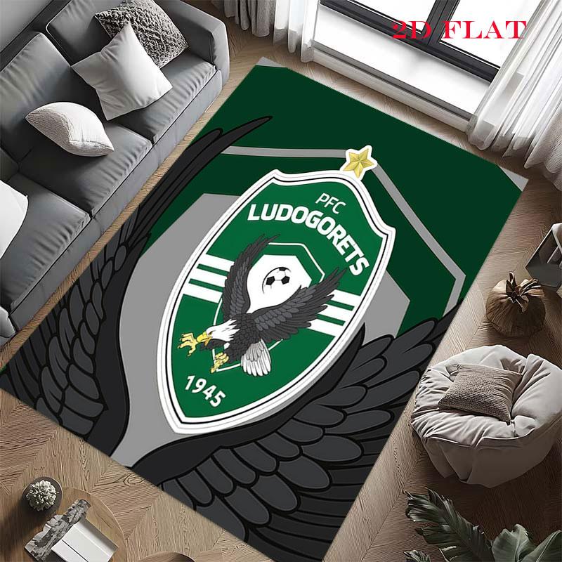 PFC Ludogorets Razgrad Carpet Rug for Living Room Bedroom Home Sofa Decoration,Kids play Nonslip Floor Mat