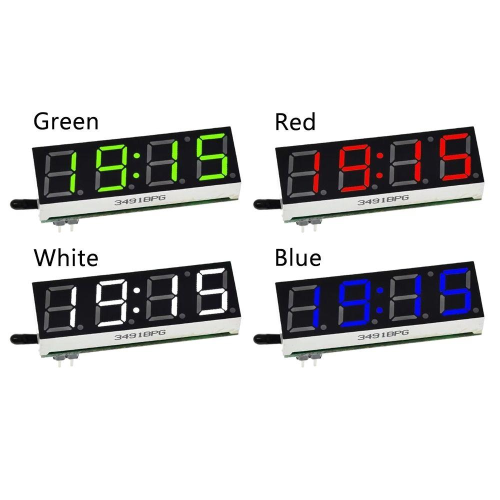 1Pcs DC 5-30V Digital Clock Module 3 In 1 RX8025T Chip New Temperature Voltage Module  For Arduino