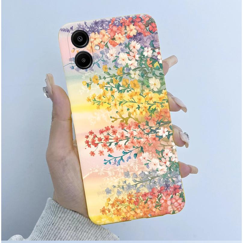 For Samsung Galaxy A06 Casing A065 SM-A065F A06 4G GalaxyA06 Cover Cute Astronaut Panda Flowers Pattern Candy Soft Silicone Case