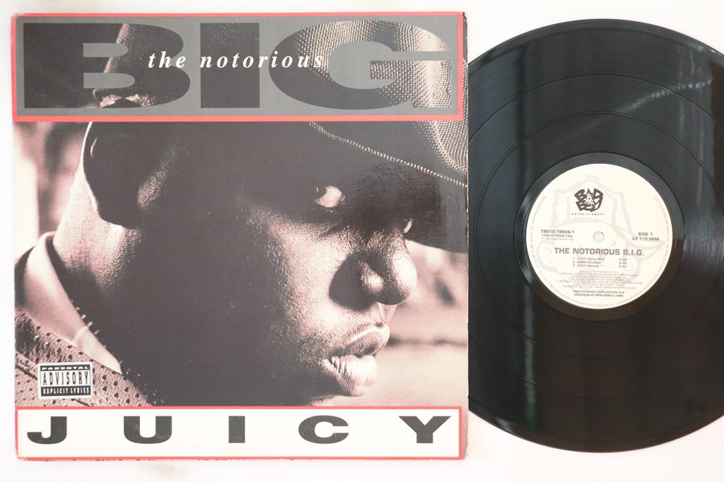 12inch Record NOTORIOUS B.I.G. - Juicy 78612790061 Bad Boy Enterta 1994 US Rap & Hip-Hop/R&B Used
