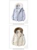 Men's & Women's High-Quality Removable Fur Collar Hooded Cotton Padded Winter Jacket