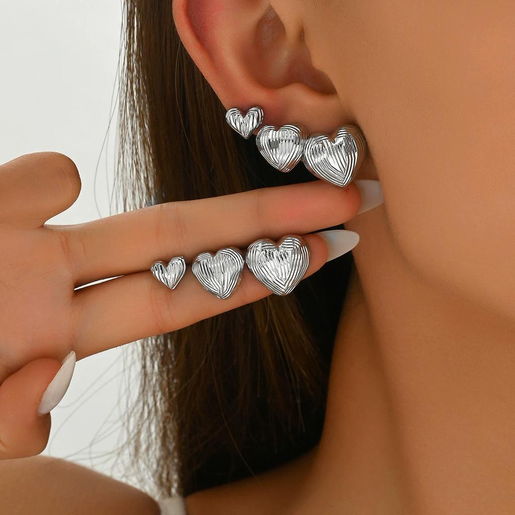 7-teiliges Set Bunte Kristall-Creolen für Damen Eingelegte mehrfarbige Zirkon-Ohrring-Sets Luxuriöser Exquisiter Ohrschmuck