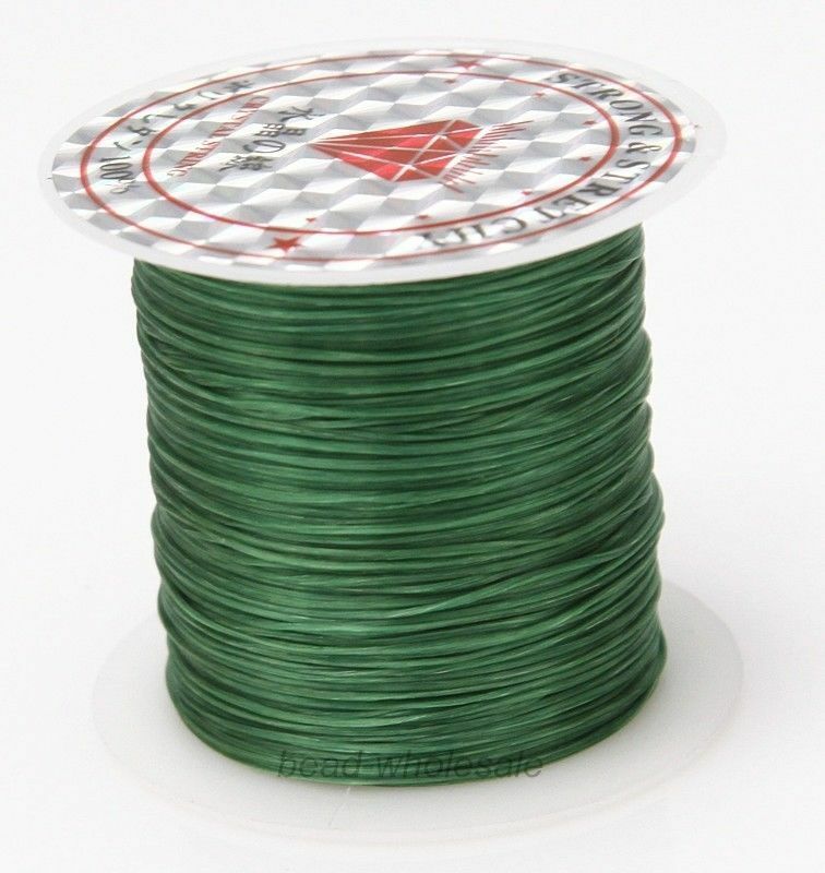 10M Strong Elastic Crystal Threading String Beading Cord for Bracelets Diy Jewelry Making Thread Cords Stretchy Thickness 1mm