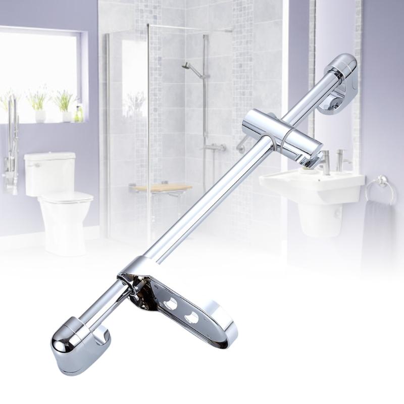 Adjustable Shower Head Holder Handheld Shower Holder for Slide Bar Steel Shower Brackets Upgrades for Handheld Shower