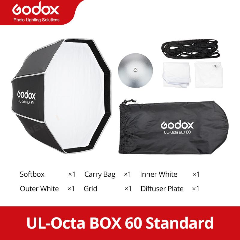 GODOX UL-Octa BOX /UL-BOX Quick Release Umbrella Softbox for Product Photography, Fashion Editorials, or Commercial Still Life
