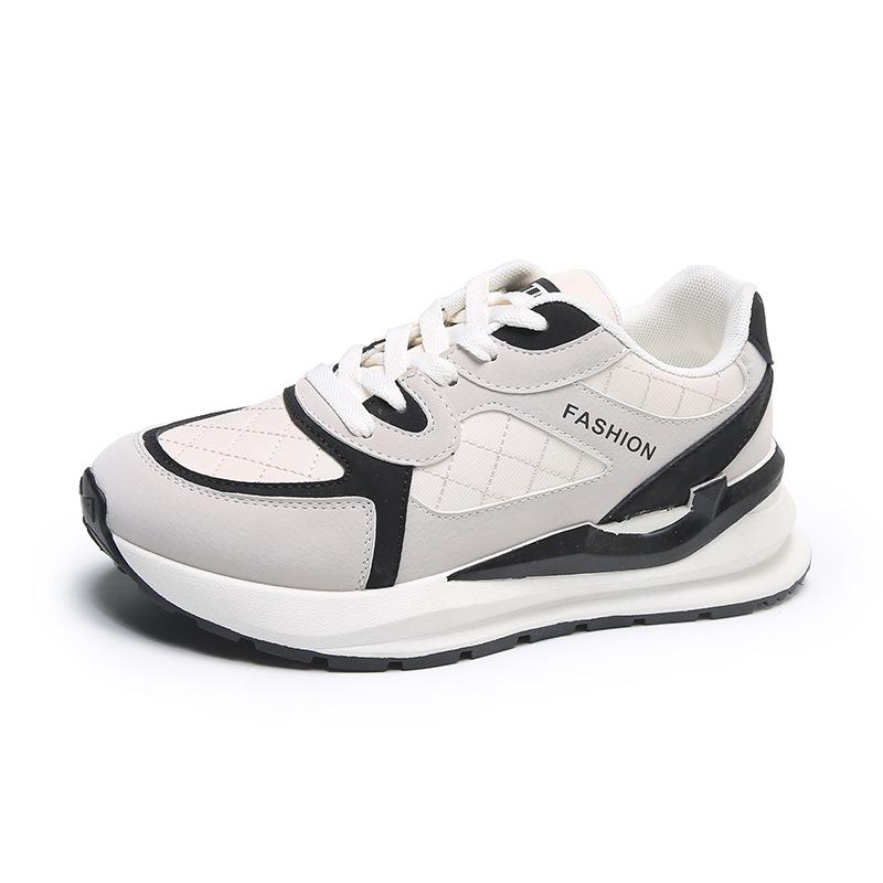 2024 Autumn New Trendy Fashion Casual Sports Footwear Retro Color Matching Forrest Sneaes Casual Shoesker Women