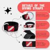 2Pcs Scubas Diving Camera Phone Wrist Strap Lanyard Adjustable Wrist Strap with Stainless Steel Rings Padded Wrist Strap