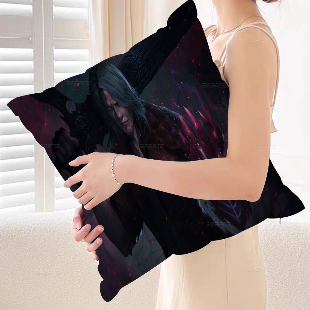D-Devil May Cry DMC Personalized Pillow Dust Cover Bedroom Kids Party Decoration Pillowcase Birthday Children Gift