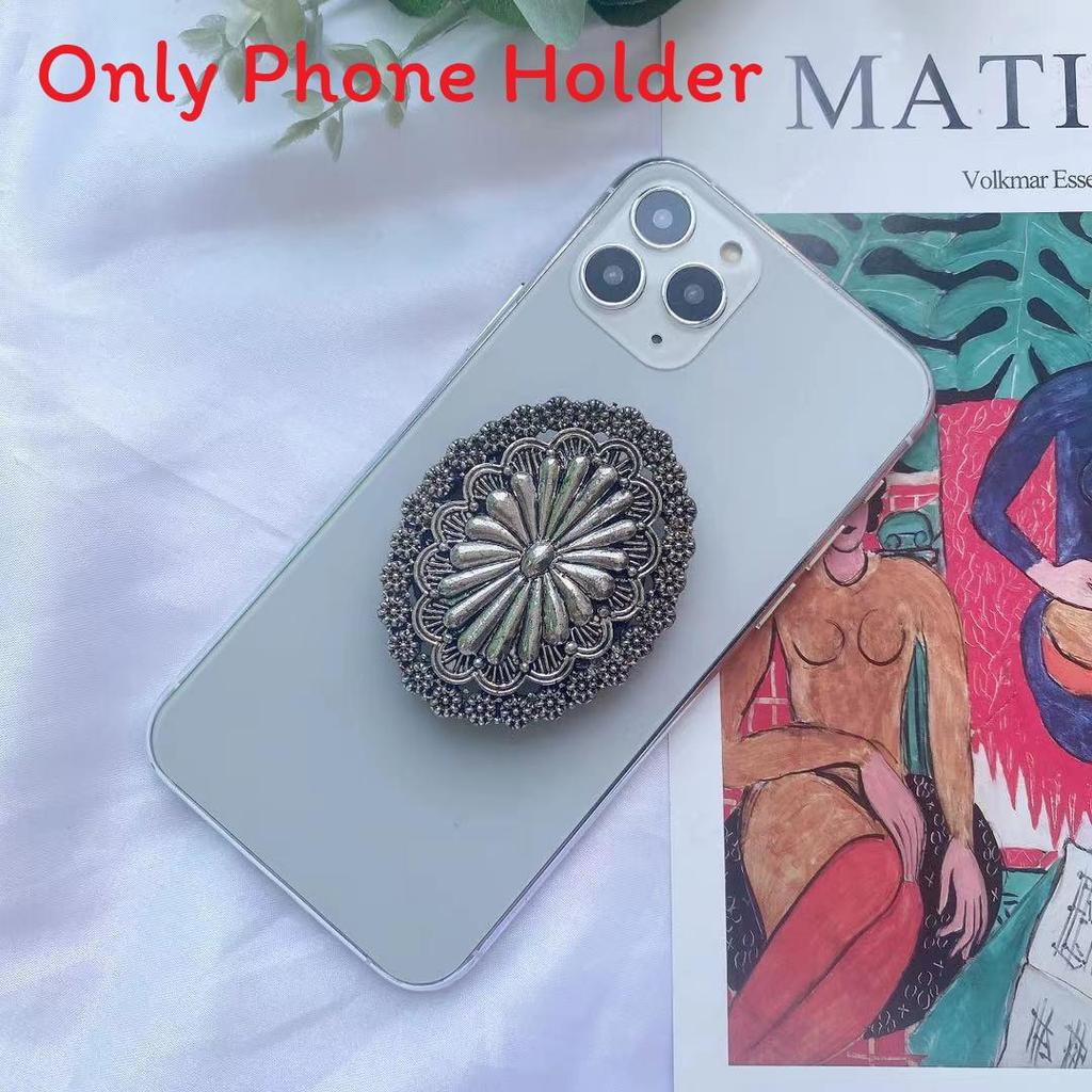 

Vintage Stone Airbag Phone Stand With Foldable Design For Home Office And Gaming Setup Style 35