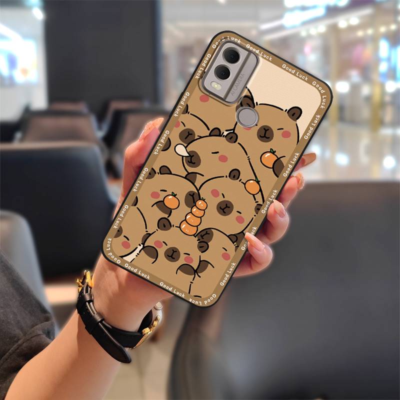 Full wrap Cartoon Phone Case For Nokia C22 Graffiti Cute Protective Fashion Design Soft case Phone Pouch TPU Anti-dust