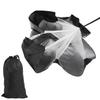Training Resistance Parachute Power Umbrella Freeweight Running Strength Exercise Black