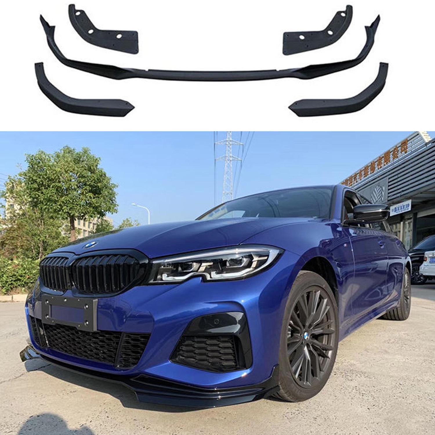 

BMW 3 Series G20/G28 Front Lip 20-21 MP Sport, Non-Destructive Installation Gloss Black