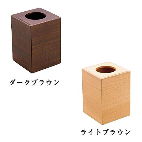 Natural Paulownia Wood Trash Can with Lid Made In Japanese Modern Japanese Wood Stylish Waste Store Fixtures Hotel/ryokan-grade (light Brown) Japan,