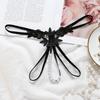 Women Sexy Girls Thong Hollow Embroidery Massage Pearl Panties Underwear T-back Panties Lingerie