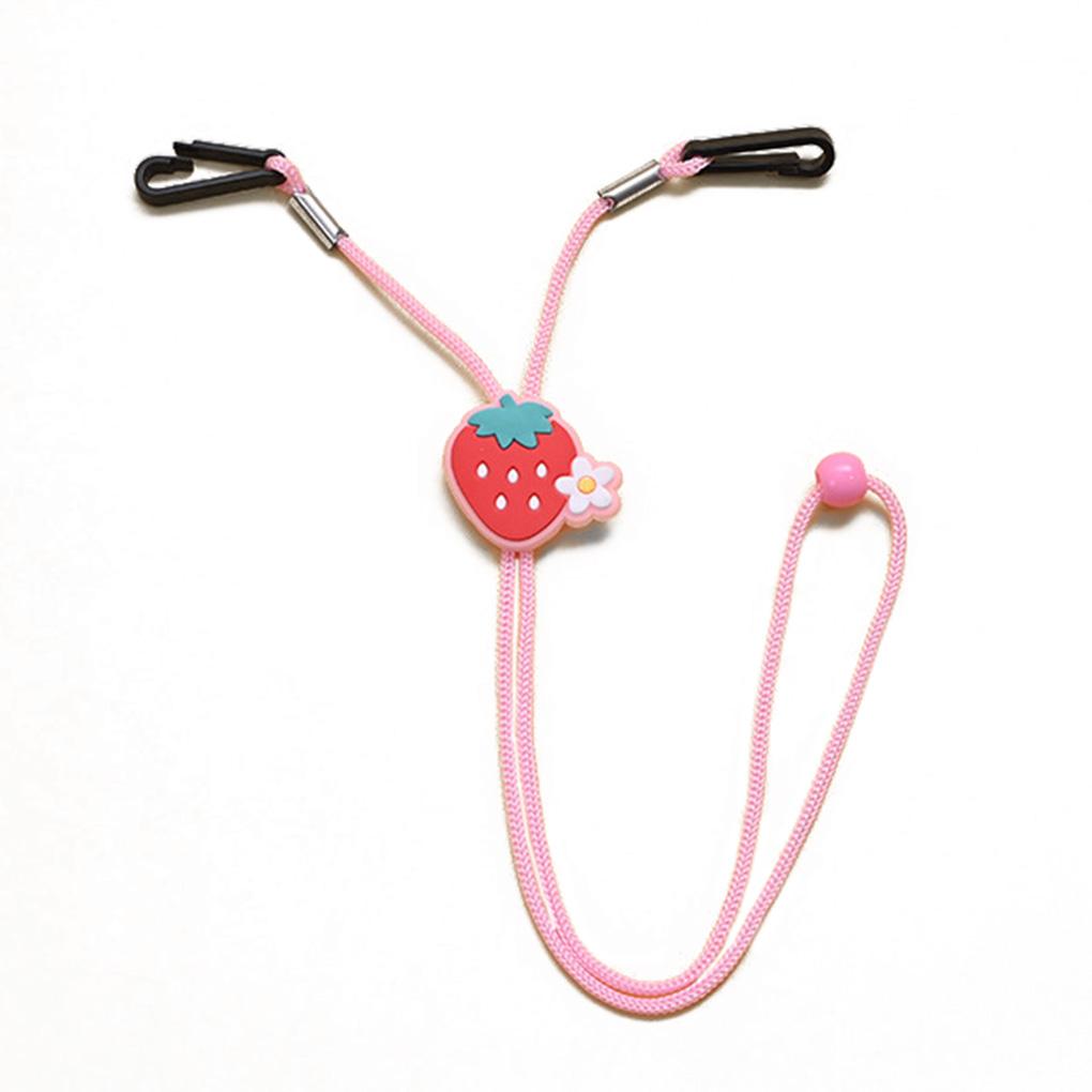 

Анти-потеря веревки мультфильм милый регулируемый шнур прочный удлинитель защитной маски хорошая эластичность лицевые ремешки хорошая фиксация