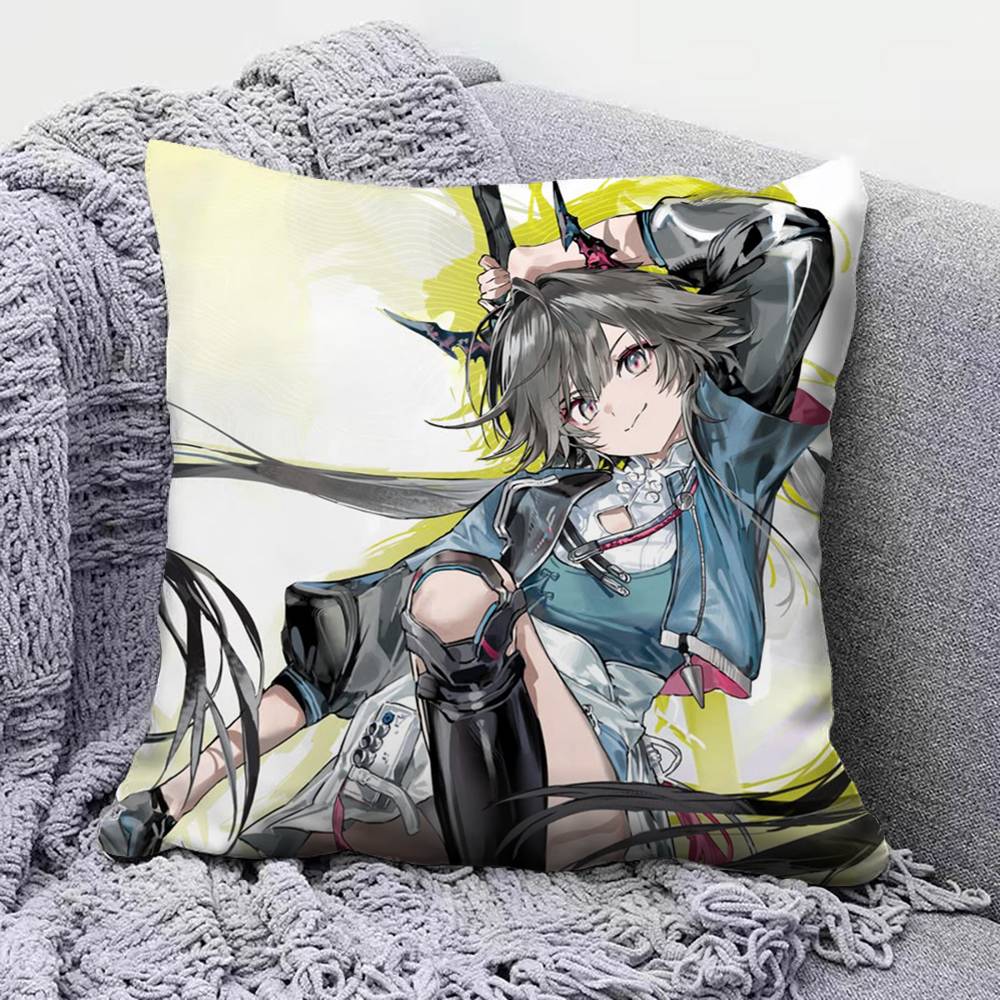 Chen Qianyu Arknight Endfield Home Sofa Cushion Covers and Aecorative Custom Pillow Covers