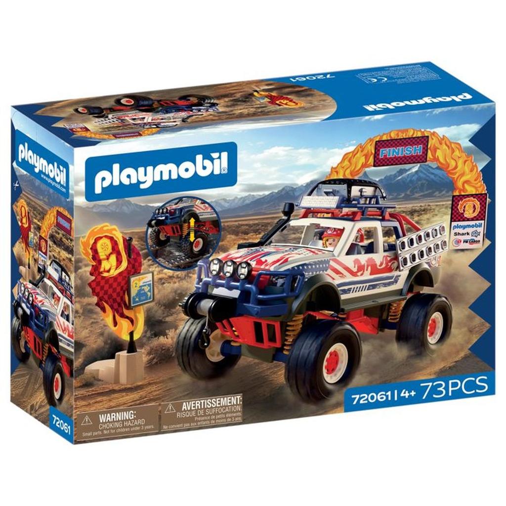 PLAYMOBIL 72061 Monster truck, Véhicule de course, 73 pieces, des 4 ans