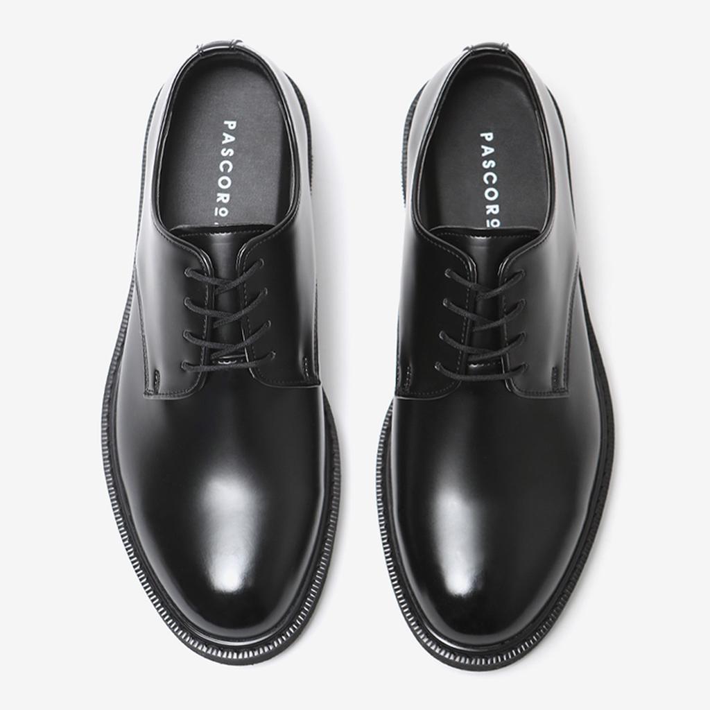 [PASCOROZEN] 4-Hole Michael Derby Shoes Black [JC3312] [Shipped from Korea] 100% Authentic