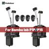Do Bambu P1P/P1S Zestaw Hotendu Dysza ze Stali Hartowanej do Bambulab P1s Ulepszony Hotend Z Wentylatorem Kompletny do Bambu Lab P1s