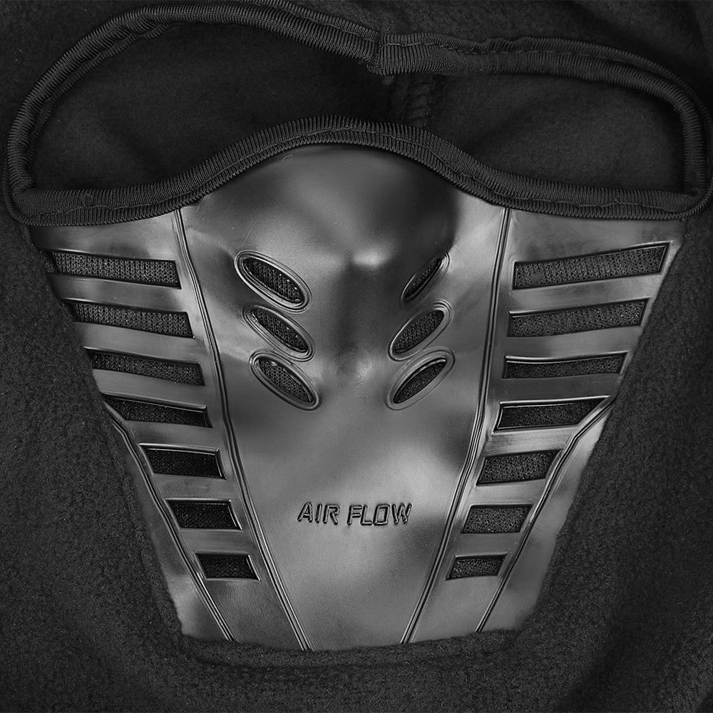 Bike Face Mask Winter Warm Windproof Carbon Filter Thermal Fleece Hat