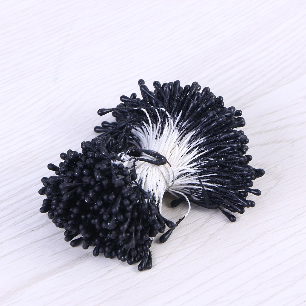 400Pcs Pearl Craft Supply Artificial Floral Buds Double Ended for Wedding Decoration Gift Wrapping Butterfly Bee Antenna