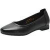 ZHR KM100 Women's Low Heel Leather Flats
