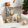 45x45cm Decorative Cushion Cover Linen Throw Pillow Cover Christmas Pillowcase  Holiday Supplies