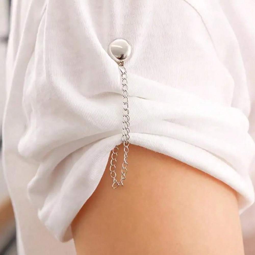 1pcs Waist Cincher Buttons, - Adjustable T-Shirt Hem Clips For Perfect Fit