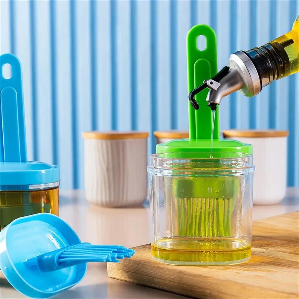 Venkovní grilovací kuchyňské náčiní BBQ olejová grilovací štětka zapalovač kuchyňské náčiní piknik Bq vaření pečení nádobí doplněk jídelní bar