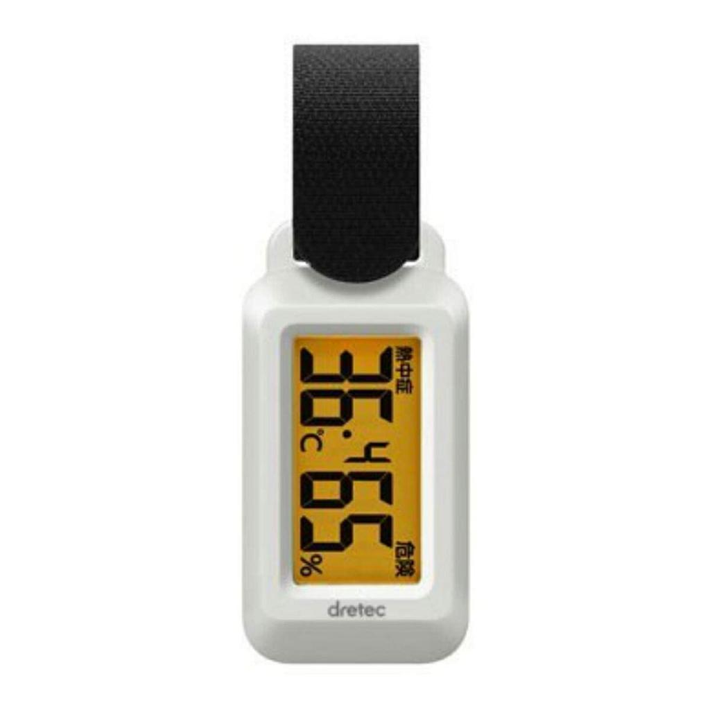 Doretec Portable Thermo-Hygrometer "Brine" White O-291WT