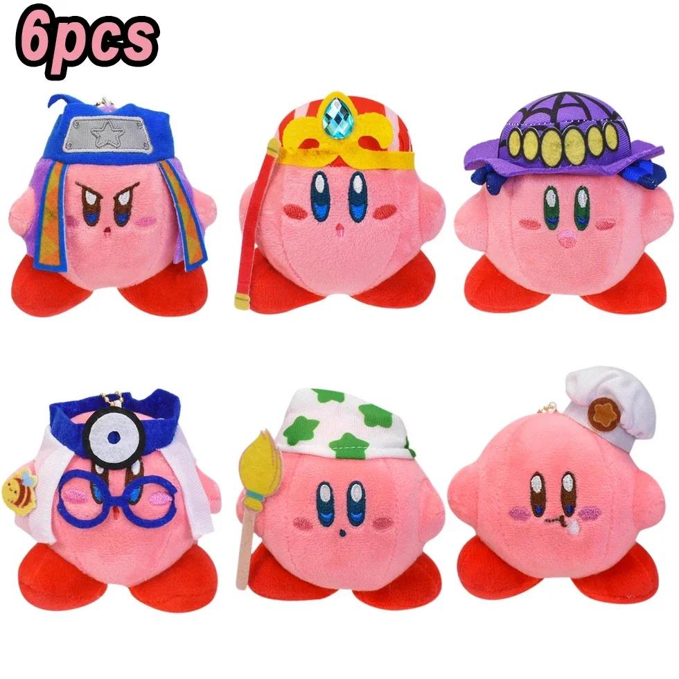 New Anime Star Kabi Kirby Plush Toys Soft Stuffed Animal Doll Fluffy Pink Plush Doll Pillow Decoration Toys For Children's Gift