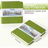 Hardcover Pocket Sketchbook 5 X 5 Square Mini Sketchbook 98lb 160gsm Heavyweight Tiny Sketch Book 80 Sheets Small Travel Drawin