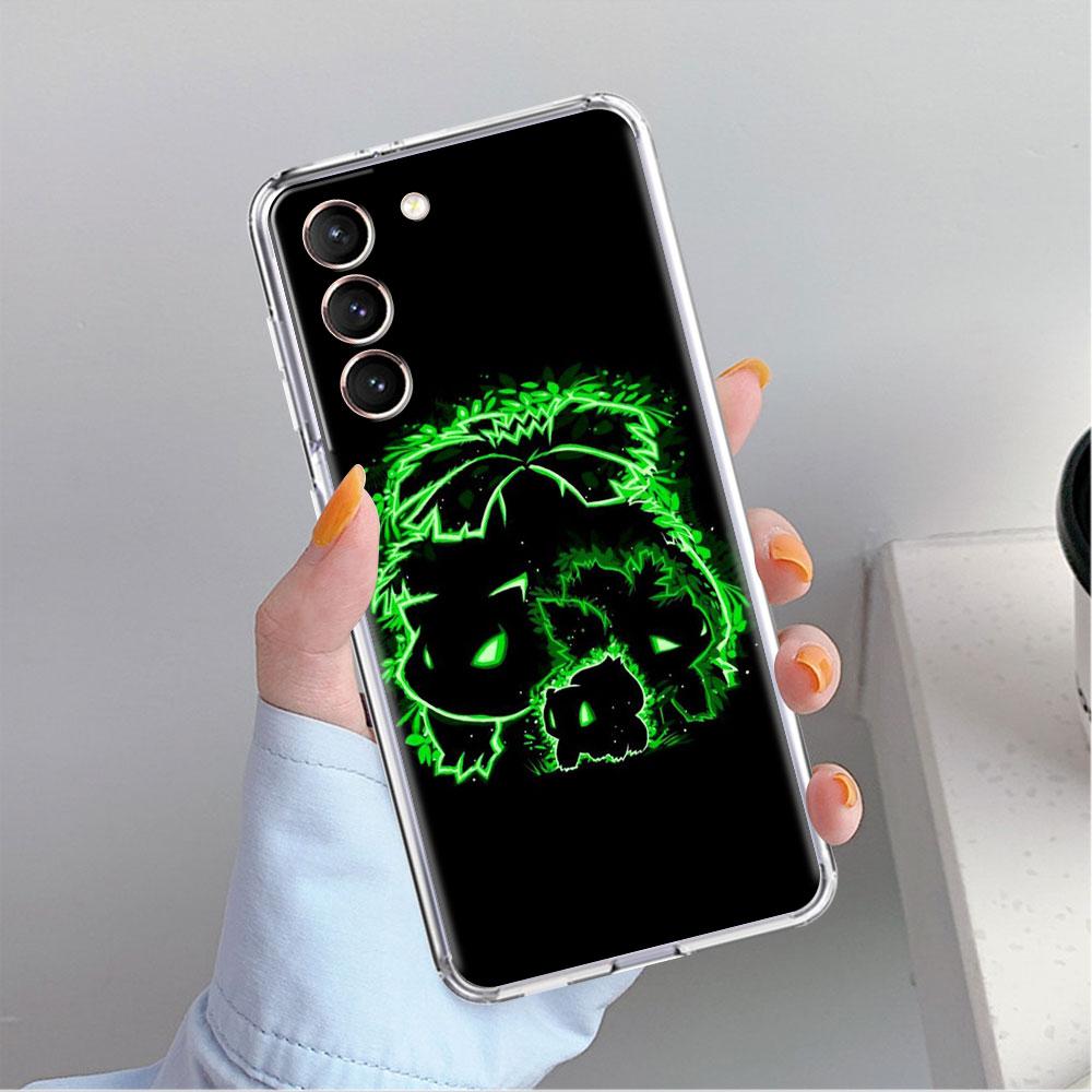 Clear Case For Samsung Galaxy S22 S20 FE S21 S10 S9 Plus Note 20 Ultra 10 Lite Transparent Phone Shell Anime Pokemon Japan